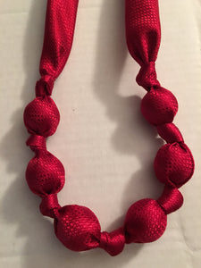 Up Cycled Tie Necklace