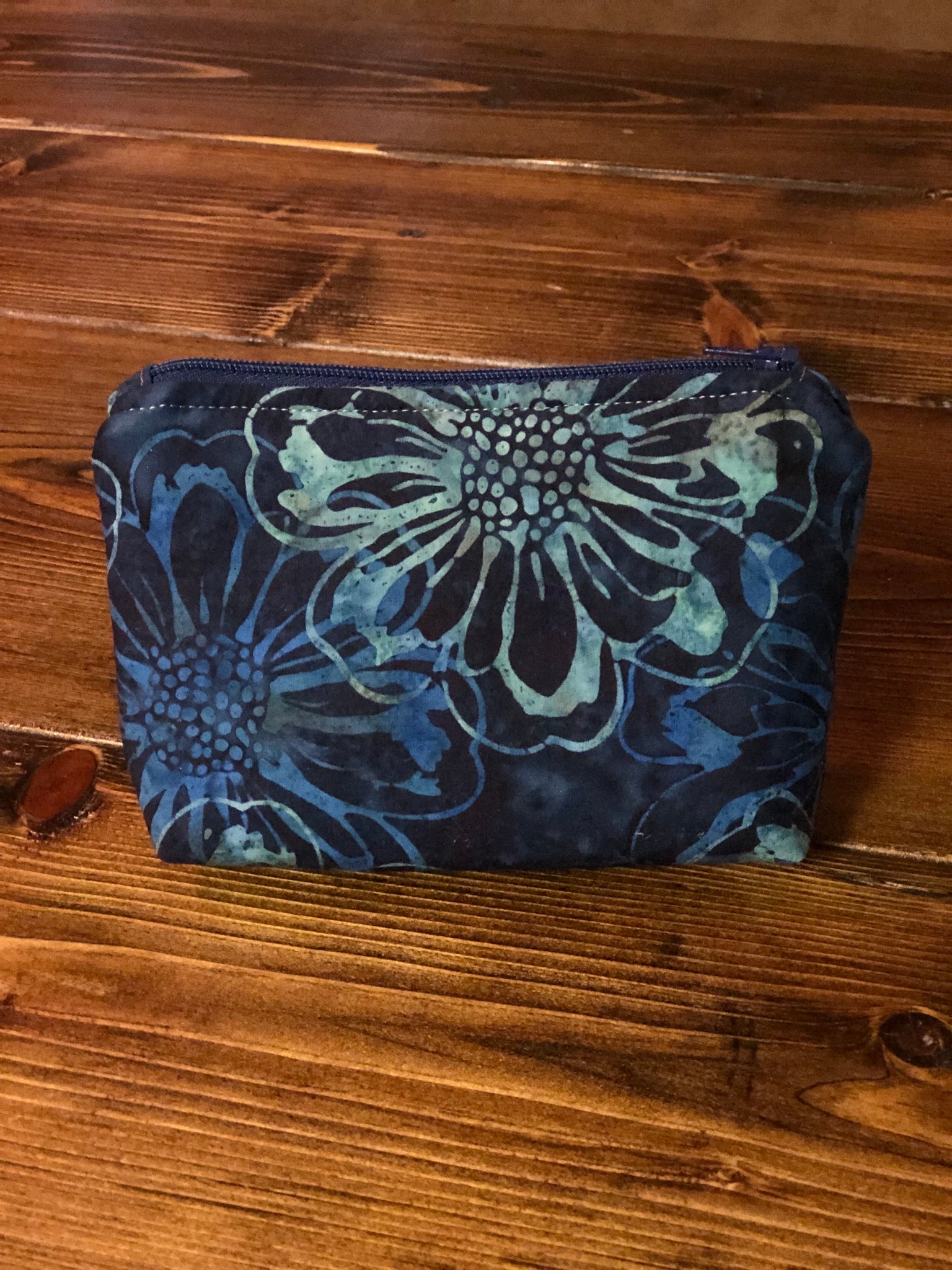 Essential Oil Bag - Shades of Blue Flowers