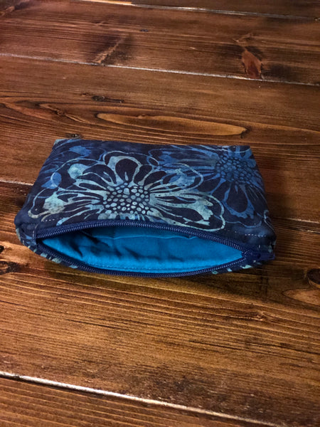 Essential Oil Bag - Shades of Blue Flowers