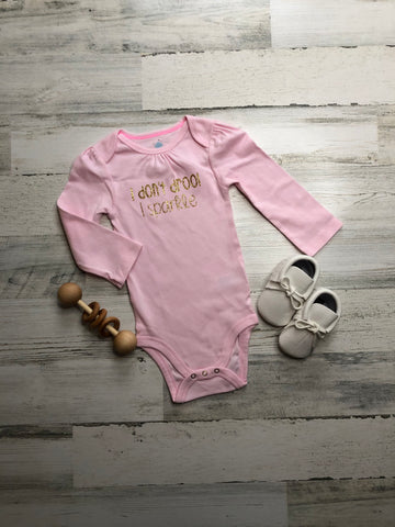 "I Don't Drool I Sparkle" Bodysuit